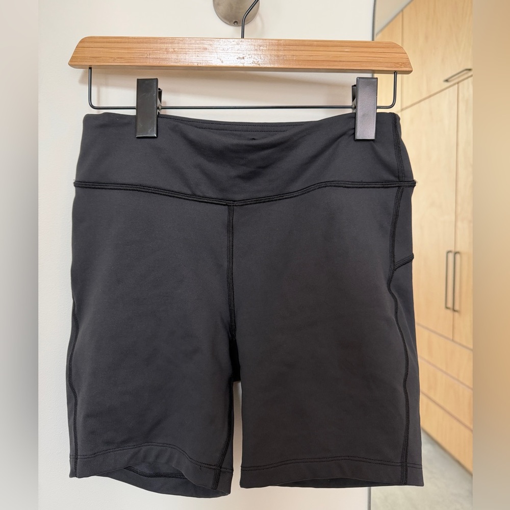 Outdoor Voices Women's Black Bike Shorts